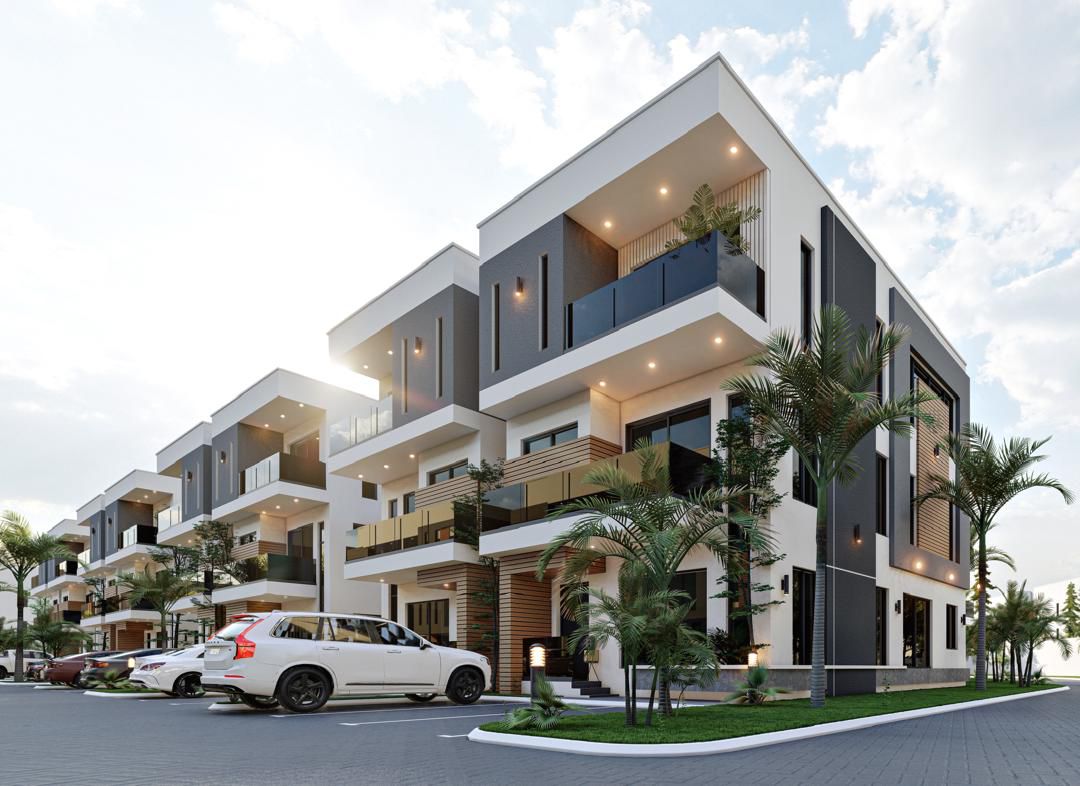 4‑Bedroom Semi‑Detached Triplex + BQ