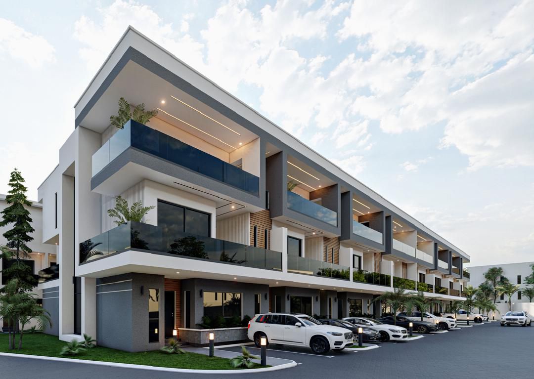 4 Bedroom Terrace Triplex + BQ